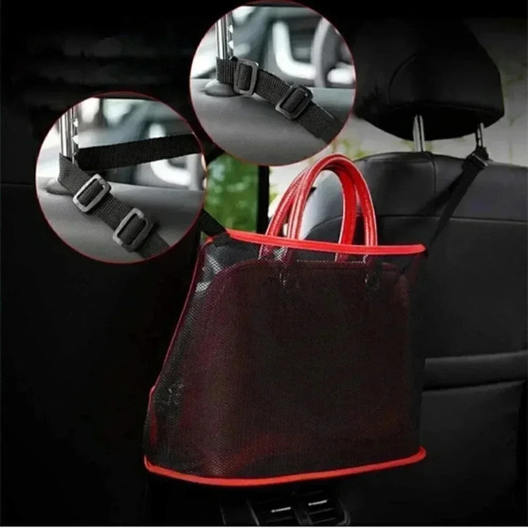 Car Mesh Purse Holder - Picture 6 of 7